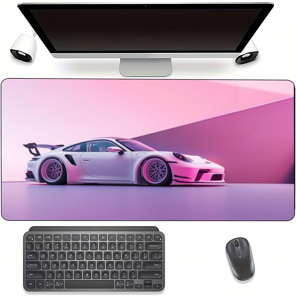 Esports Gaming Laptop - Pink car Mouse Pad Speed ​​Extension