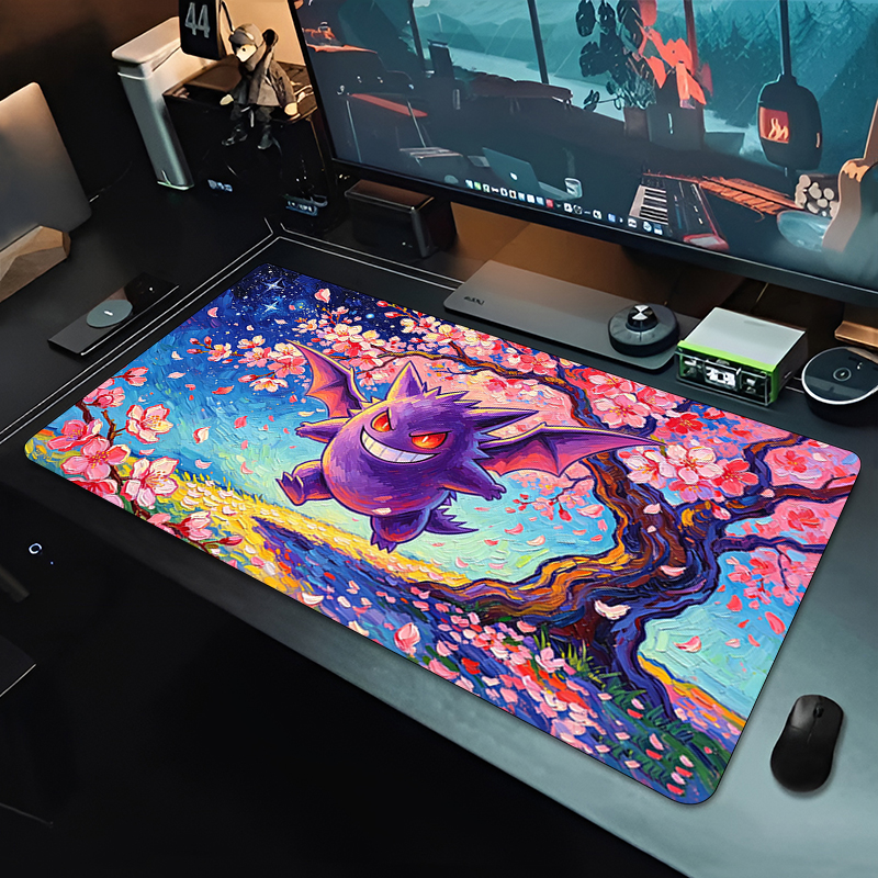 Esports Gaming Keyboard - Mouse Pad sakura Gengar Gaming Accessories