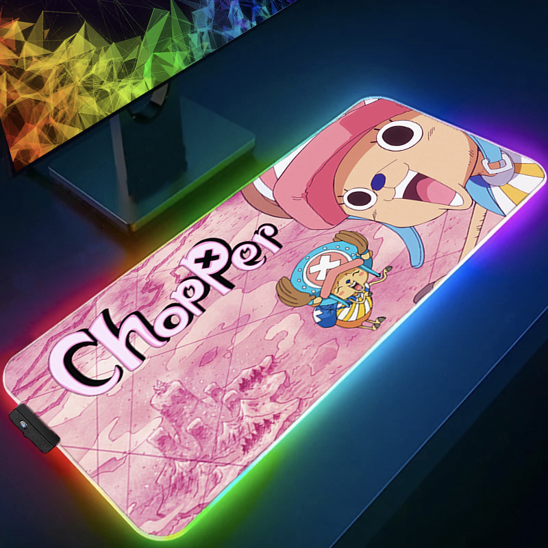Esports Gaming Keyboard - RGB Mouse Pad one piece Tony
