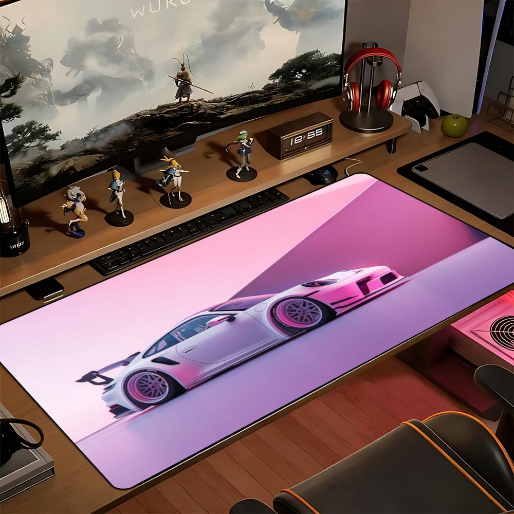 Pink car Mouse Pad  Speed ​​Ex - Esports Gaming Laptop ulasan dan harga