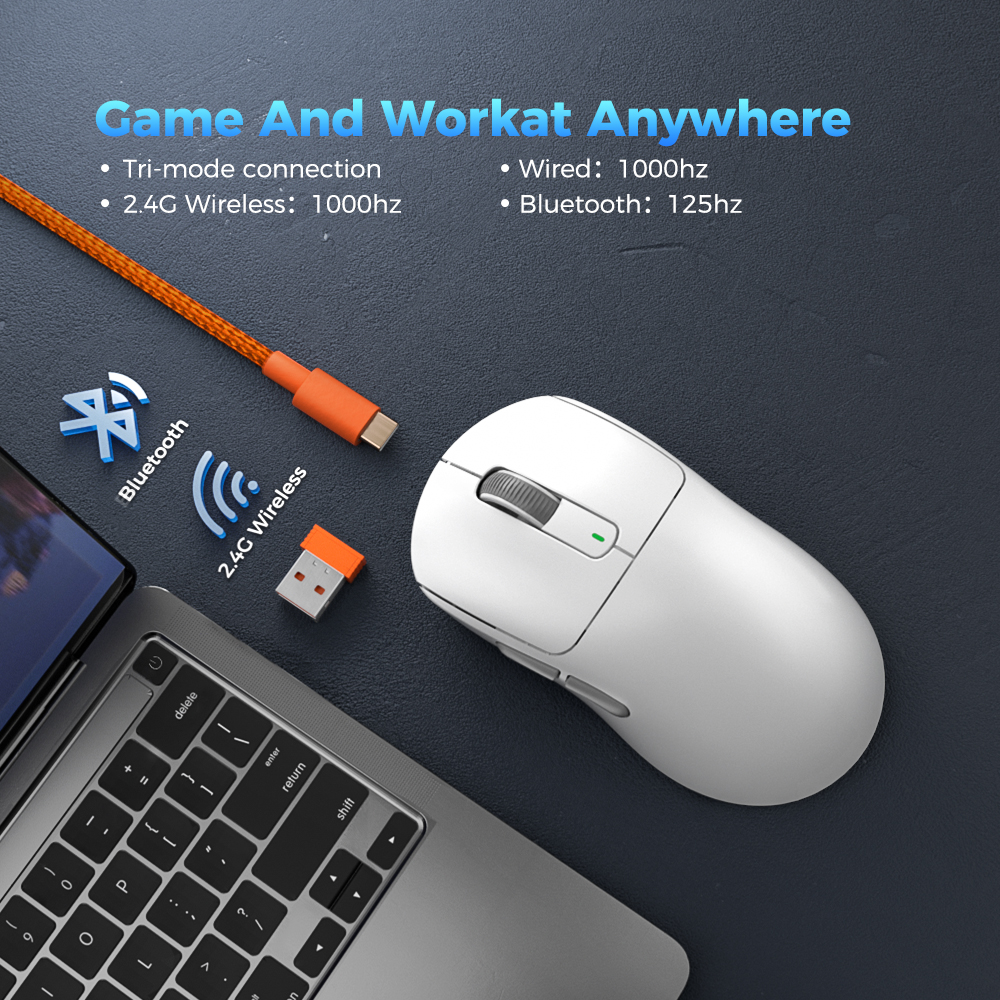 Kysona M600 PAW3395 Wireless B - Esports Gaming Laptop ulasan dan harga