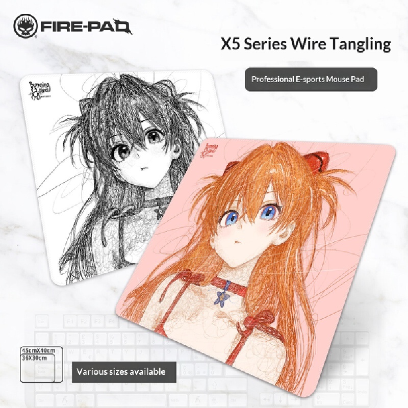 Game Anime Mouse Pad X5 Asuka  - Esports Gaming ulasan dan harga