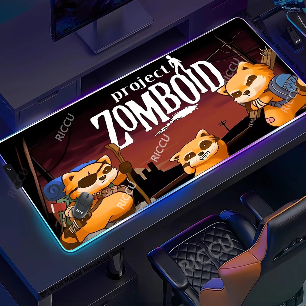 Project Zomboid Game Mousepad  - Esports Gaming Laptop ulasan dan harga