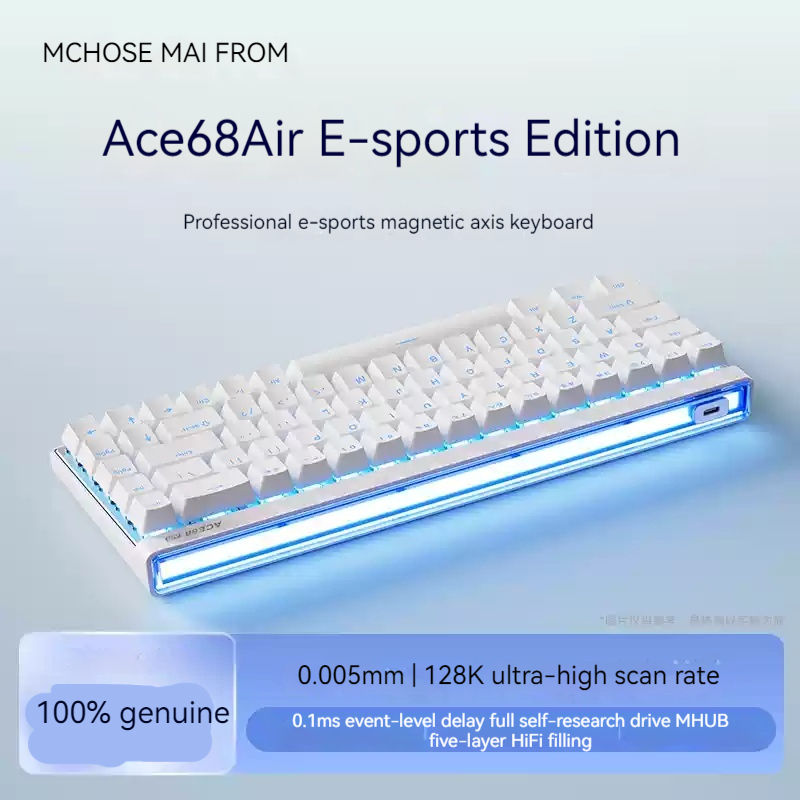 Mchose Ace68 Air Magnetic Axis - Esports Gaming ulasan dan harga